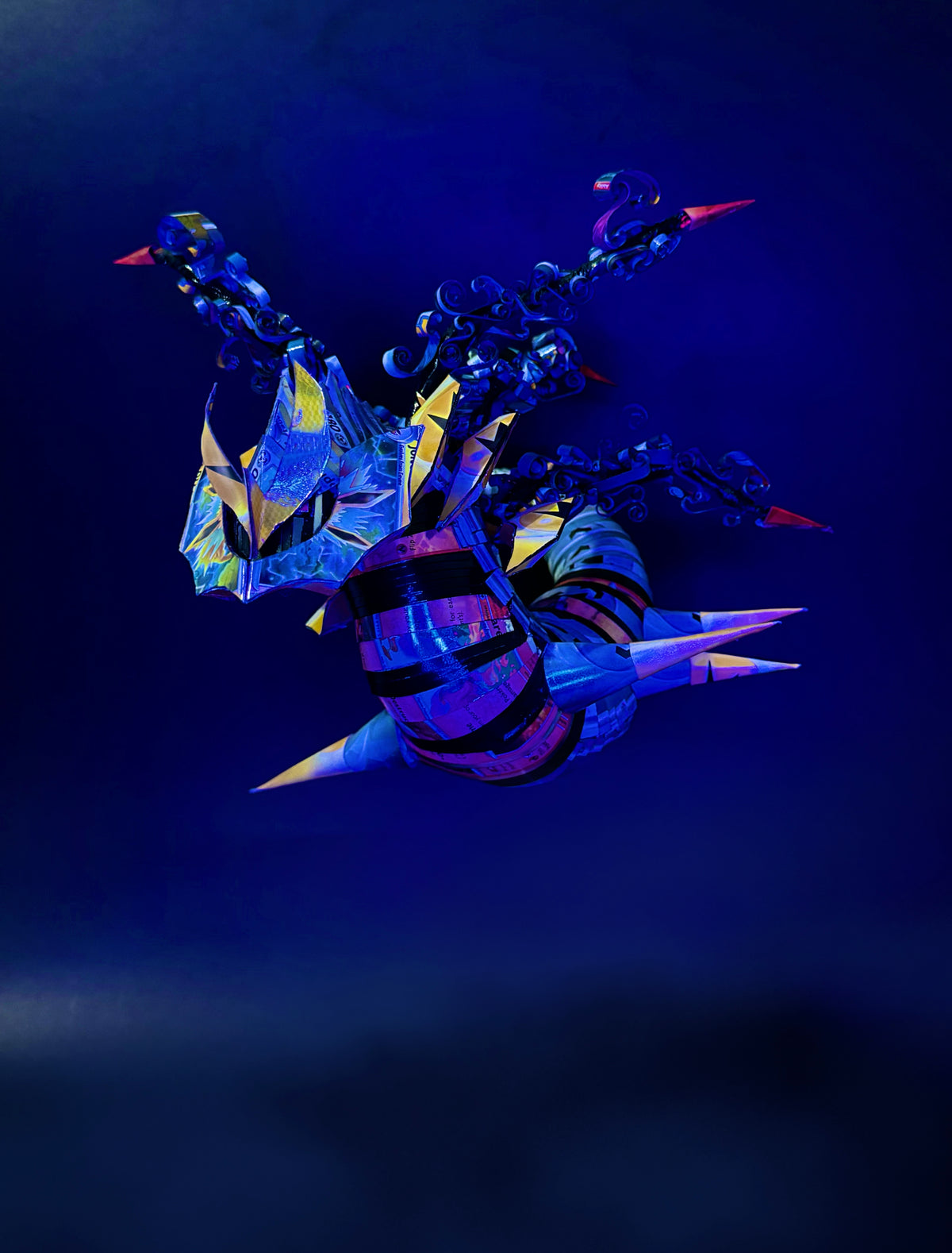 Giratina Pokemon TCG Card Sculpture