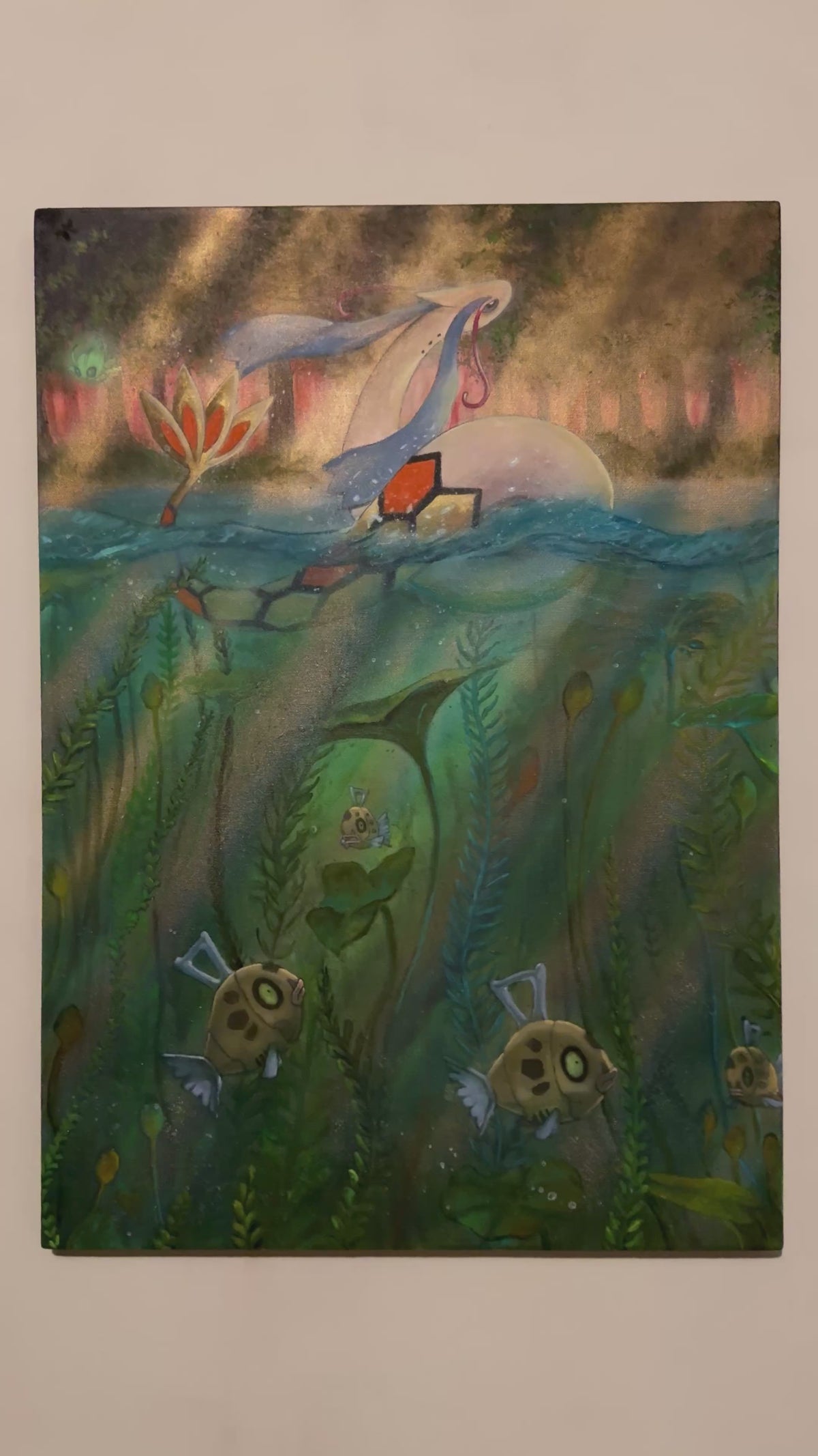 Shiny Clearing - Acrylic on canvas